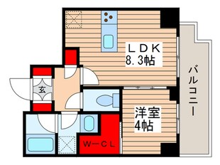 グランカーサ上野池之端の物件間取画像